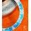 Rolex Used 70's Vintage Bezel insert Graduated Faded PEPSI Red & blue GMT MASTER 1675,16750 Watch inlay part