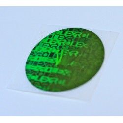 green sticker rolex