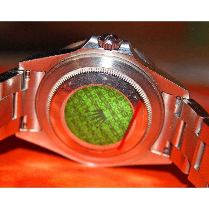 Rolex Watch caseback Hologram Sticker green Decal Submariner,GMT