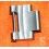 ROLEX 93150 SOLID EXTENSION LINK CONNECT OPENING SIDE OYSTER BRACELET WATCH PART 20mm SSTEEL
