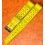 BRACELET ALASKA SPECIAL PLONGEE 70's 16mm RALLY, PLONGEE VINTAGE CAOUTCHOUC TROPIC MONTRES RACING JAUNE MADE IN FRANCE