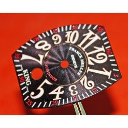 RARE GENUINE CONQUISTADOR KING FRANCK MULLER CHRONO SALMON SHADES DIAL RECTANGLE