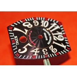 RARE GENUINE CONQUISTADOR KING FRANCK MULLER CHRONO SALMON SHADES DIAL RECTANGLE