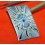 RARE & AUTHENTIQUE CADRAN FRANCK MULLER LONG ISLAND LADIES chiffres couleur BLEU