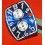 RARE GENUINE BLUE COLOR MASTER BANKER FRANCK MULLER CHRONO DIAL RECTANGLE