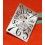 RARE & AUTHENTIQUE CADRAN FRANCK MULLER LONG ISLAND chiffres couleur ARGENT