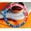 Rolex Amazing 70's Vintage Bezel insert Graduated Faded PEPSI Red & blue GMT MASTER 1675,16750 Watch inlay part