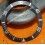 ROLEX RARE ACCESSOIRE MONTRES INSERT FADED GREY MONTRES 16660, 16600 SEA-DWELLER PERLE LUMINOVA