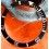 Rolex Accessoire montres Sea-Dweller 16660,16600 insert noir gradué Vintage Luminova
