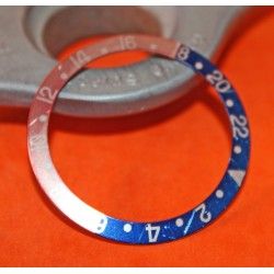 Rolex GMT Master Faded PEPSI Blue Red Copper color S/S 16700 Bezel Insert Part 