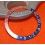 RARE VINTAGE FADED ROLEX INSERT DE LUNETTE GMT MASTER 16700 COULEUR PEPSI