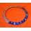 Rolex GMT Master Faded PEPSI Blue Red Copper color S/S 16700 Bezel Insert Part 