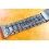 RONUK 70's Rare Swiss band Ssteel Watch Folded links Bracelet Zenith, Longines, Heuer,Omega 19mm ends