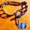 Vintage & RARE 70's Bracelet ZRC FRANCE Élastique Racing, Rally, Perforé Montres Dames 14mm Acier