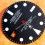 ? Rolex Rare Vintage 1680 Cadran de montres Submariner Date luminova SWISS cal 1570 automatique ?