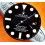 Rolex Rare Cadran Accessoire Horlogerie Montres Submariner Date or, Bitons 116618, 116613 Chromalight