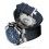 Vacheron Constantin Bracelet rubber, caoutchouc bleu montres Overseas Chronograph 49150,Dualtime 47450/b01a-9227
