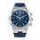 Vacheron Constantin Bracelet rubber, caoutchouc bleu montres Overseas Chronograph 49150,Dualtime 47450/b01a-9227