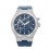 Vacheron Constantin Bracelet rubber, caoutchouc bleu montres Overseas Chronograph 49150,Dualtime 47450/b01a-9227