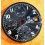 Tudor Prince Date Rare cadran Noir Chiffres arabes montres Chronograph Chrono-Time 40mm ref 79280,79260,79160,79270 Ø29mm