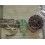 Vintage Rolex Watch Paper Hang Green Oyster Geneva Swimpruf  50/60s rare Accessory 6542,5508,6536,6538,5510,5512,5513