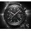 Omega Original 21/18mm textile Cordura black bracelet Ref O032CWZ003216 Speedmaster Dark Side of The moon,Co axial,44.25mm