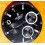 Hublot Big Bang Black Magic Chronograph Black Ceramic Bezel 301.CX.130.RX Watch dial spare for restore