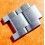 ROLEX SOLID EXTENSION LINKS OYSTER BRACELET WATCH PART 20mm SSTEEL