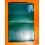 ROLEX ACCESSOIRE PORTE DOCUMENT, PORTEFEUILLE EN CUIR VERT POUR CARTES, GARANTIES, NOTICES MONTRES REF 100.00.41