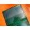 ROLEX ACCESSOIRE PORTE DOCUMENT, PORTEFEUILLE EN CUIR VERT POUR CARTES, GARANTIES, NOTICES MONTRES REF 100.00.41