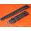 Rolex Daytona 16520, 116520, 116528, 116523, Racing Black rubber 20mm Tropic strap type divers round holes
