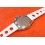 White 70's Rolex Daytona 16520, 116520, 116528, 116523, Racing 20mm Tropic strap round holes
