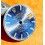 ROLEX WATCH LADY BLUE DIAL BATONS INDEXS OYSTER PERPETUAL DATE WATCH 6916, 6917 Ø20mm