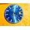ROLEX WATCH LADY BLUE DIAL BATONS INDEXS OYSTER PERPETUAL DATE WATCH 6916, 6917 Ø20mm