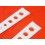 White 70's Rolex Daytona 16520, 116520, 116528, 116523, Racing 20mm Tropic strap round holes