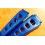 Vintage 70's Bracelet plastique bleu Rally, racing 19mm Boucle ardillon montres anciennes