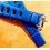 Vintage Collectable 70's Dark blue Watch bracelet racing,Rally style plastic for sale