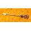 Breitling authentique Aiguille chronographe Tritium Centrale Ancre or jaune