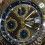 Breitling authentique Aiguille chronographe Tritium Centrale Ancre or jaune
