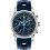 Breitling Authentique Ocean Racer Bracelet caoutchouc bleu pour boucle déployante 24mm/20mm Ref 205S