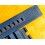 HAMILTON Rare Bracelet caoutchouc velours noir 22mm Montres Navy Frogman 46mm ref H77805335