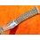 RONUK 70's Rare Swiss band Ssteel Watch Folded links Bracelet Zenith, Longines, Heuer,Omega 19mm ends
