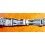 RONUK 70's Rare Swiss band Ssteel Watch Folded links Bracelet Zenith, Longines, Heuer,Omega 19mm ends