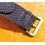 Vintage 70's Nato 22mm Watch strap Braided perlon Brown color wristwatches Breitling,Panerai,Rolex