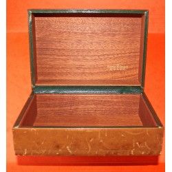 ♛♛ Rare Vintage 70's Rolex Big Box Wooden faded patina case Daytona 6239, 6262, 6263, 6241, President, DATEJUST ♛♛