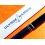 Ulysse Nardin Authentic & Rare preowned Collectible Blue Leather Rollerball Pen UN BRAND