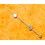 Rolex Rare 1 x Aiguille secondes trotteuse Or jaune Montres Submariner Date 16808,16803,16613,16618 Luminova