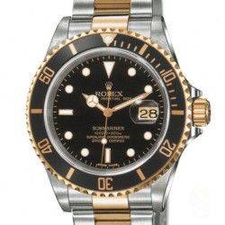 Rolex Rare 1 x Aiguille secondes trotteuse Or jaune Montres Submariner Date 16808,16803,16613,16618 Luminova