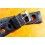 Watch strap L34 /18S Rubber 19mm Black Holes Tropic watch strap 70s vintage dive band Heuer,Omega,Tissot