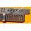 TROPIC 2000 Black Strap Swiss slotted vintage watch band 15mm ref 24020 waterproof 70s INOX buckle